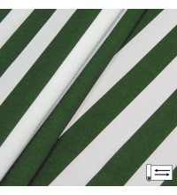 Декоративная ткань Талдо полоса зеленый