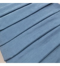 Тканина мікровелюр Даймонд світло-синій