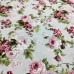 Ткань Элиана Букет розы крупные лазурный