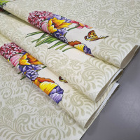 Рушникова тканина рогожка Аромат