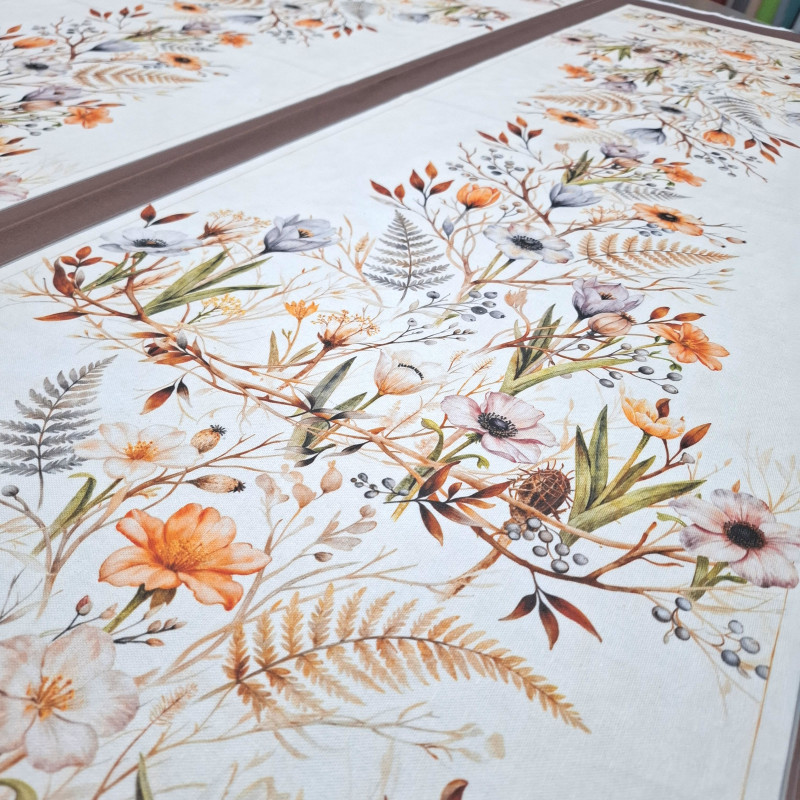 Тканина для доріжка раннер Даваллія купон 50*150 см 720591