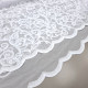 Тюль Гіпюр Ешлі вензель білий 210 см 099431