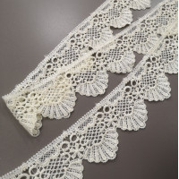 Кружево Ассоль молочный 55 мм