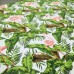 Скатертная ткань с пропиткой Фламинго мультиколор