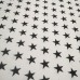 Скатертная ткань с пропиткой Звезды белый