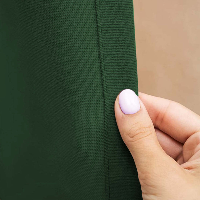 Комплект штор Даймонд темно-зелений 150*270 см 8553041300