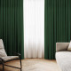 Комплект штор Даймонд темно-зелений 150*270 см 8553041300