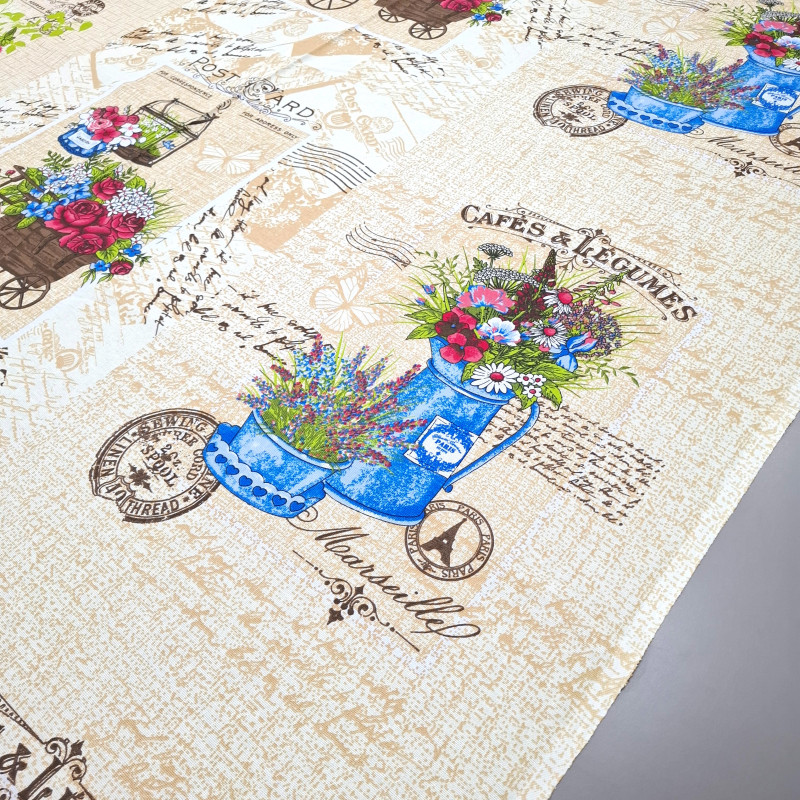 Рушникова тканина рогожка Зустріч 556091