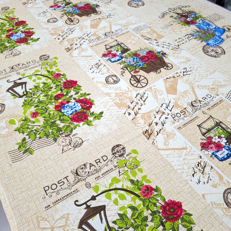 Рушникова тканина рогожка Зустріч 556091