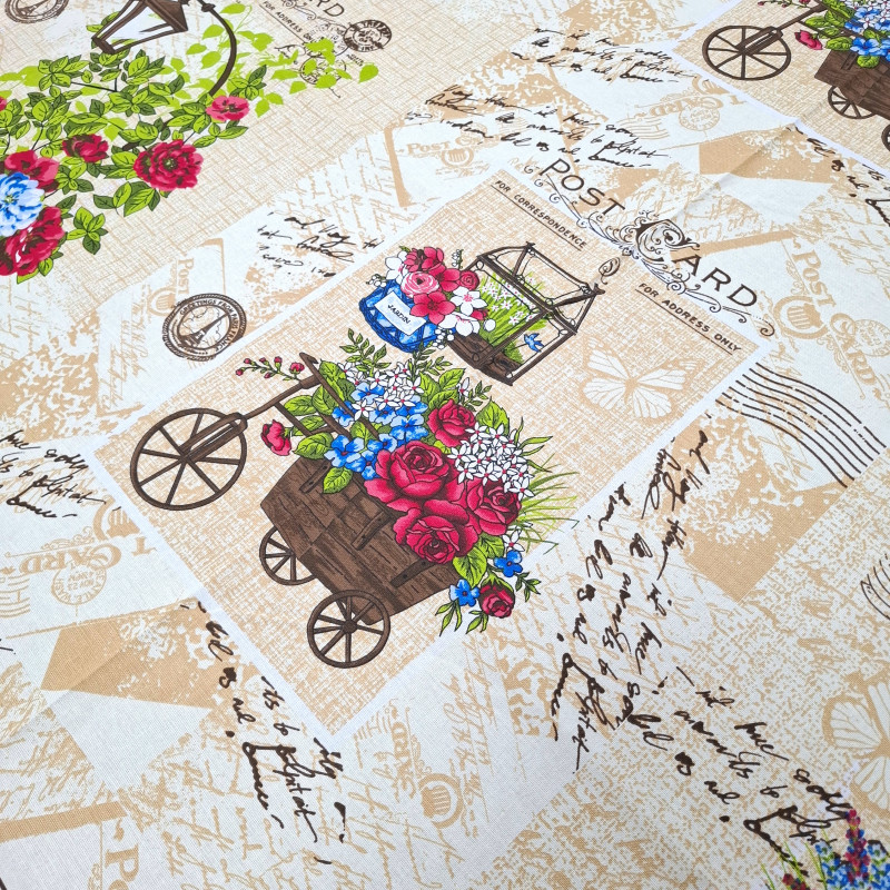 Рушникова тканина рогожка Зустріч 556091