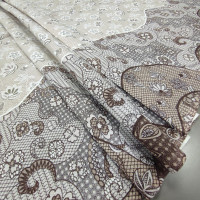 Скатертинна тканина рогожка Пастель