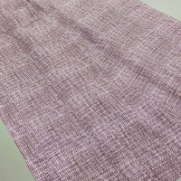 Скатертинна тканина рогожка Пестротканина коричневий Залишок