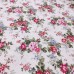 Скатертная ткань с пропиткой Rozy цветы красный