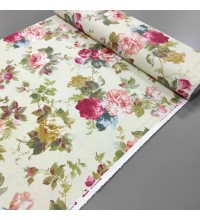  Скатертная ткань с пропиткой Джоан цветы