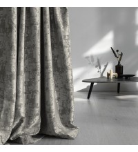 Комплект штор Монреаль мрамор серый 150*270 см
