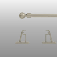 Карниз міні Паола сатин 120-140 см