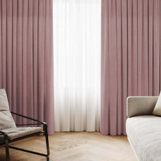 Комплект штор Даймонд рожевий 300*270 см