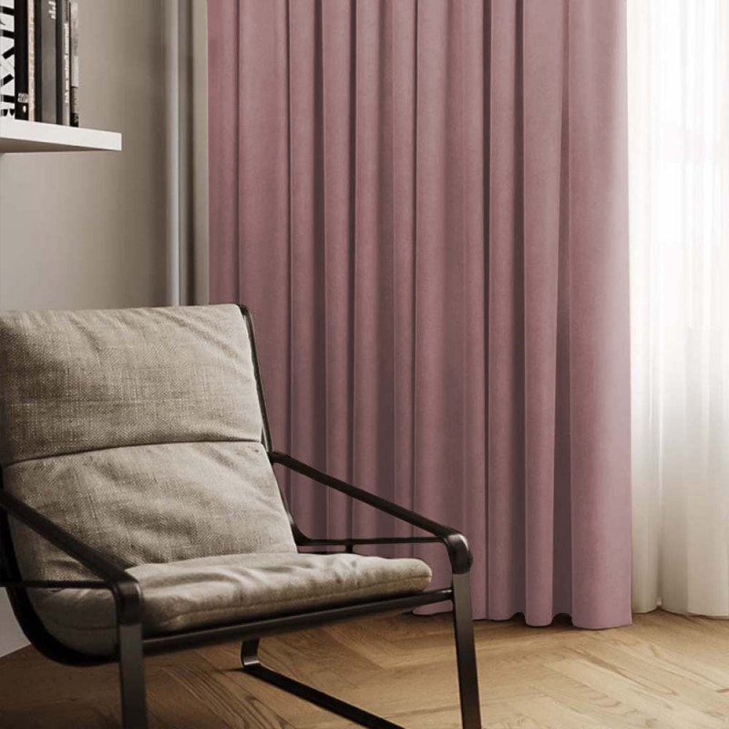 Комплект штор Даймонд рожевий 150*270 см 3123041300