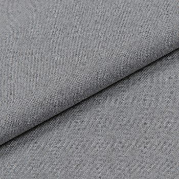 Ткань блэкаут рогожка Мадрид серый 280 см