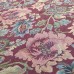 Ткань гобелен Сантана цветы бордовый 325851 
