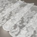 Тюль фиранка Алиция-5 цветы белый 60 см