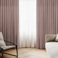Комплект штор Даймонд пудра 300*270 см