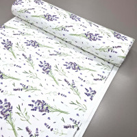 Скатертина тканина з просоченням діджитал Аромат лаванди