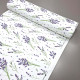 Скатертина тканина з просоченням діджитал Аромат лаванди 20831
