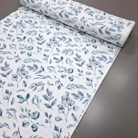 Скатертина тканина з просоченням Ванеллі лазурний