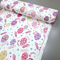  Скатертная ткань с пропиткой Писанка сирень