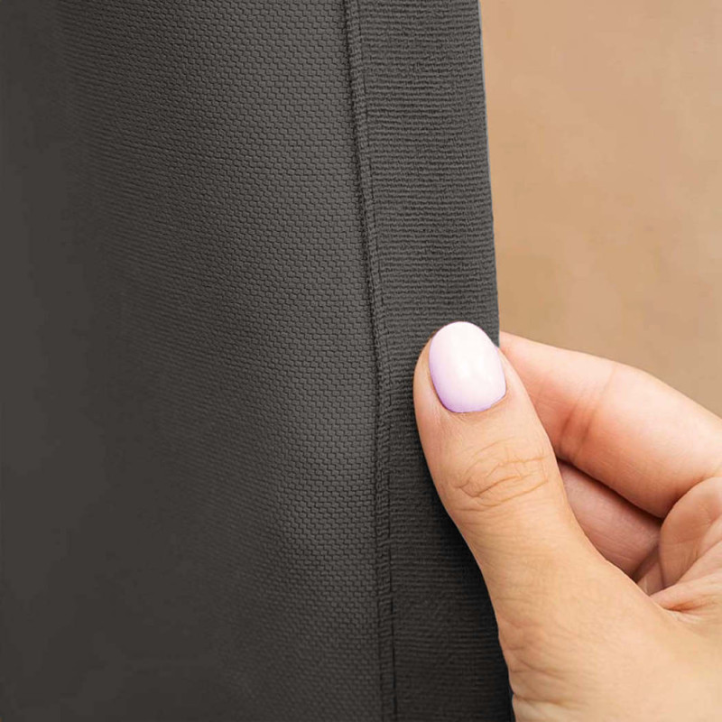 Комплект штор Даймонд темно-сірий 150*270 см 0343041150