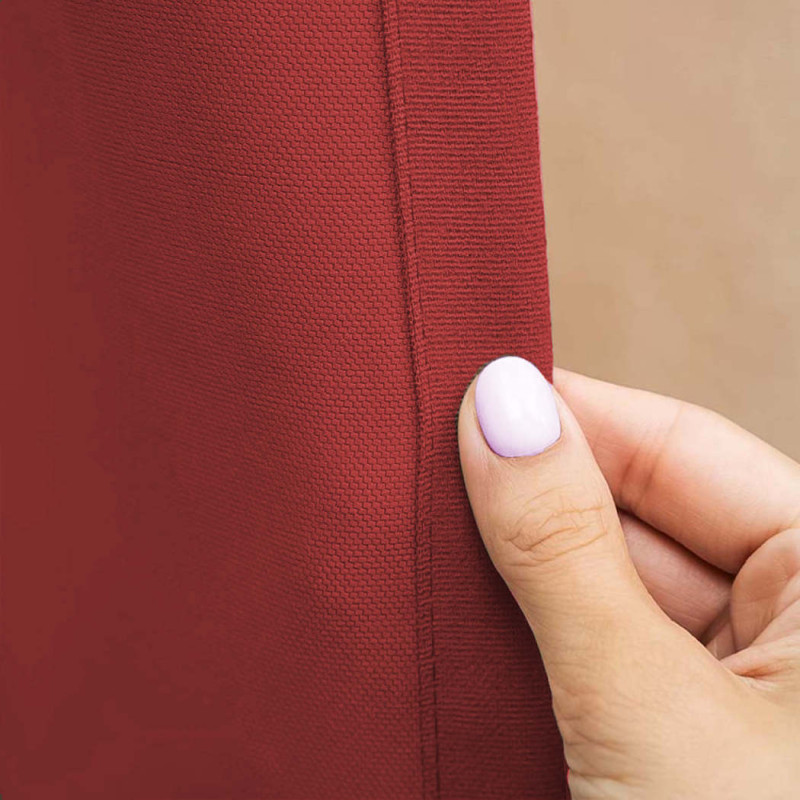 Комплект штор Даймонд яскраво-червоний 150*270 см 3113041150