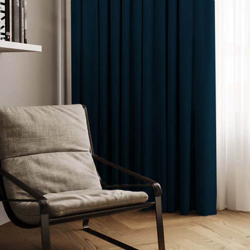 Комплект штор Даймонд синій 150*270 см 602304150