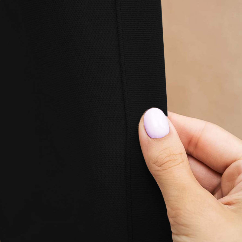 Комплект штор Даймонд чорний 150*270 см 4913041150