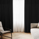Комплект штор Даймонд чорний 150*270 см 4913041150