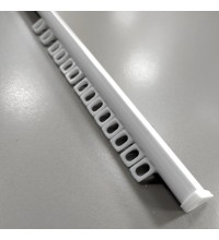 Стельовий карниз DS профіль односмуговий білий 150 см