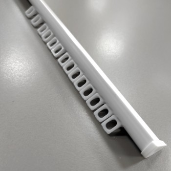 Потолочный карниз DS профиль однополосный белый 400 см