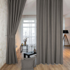 Комплект штор блекаут Harmony кора дуба 300*270 см