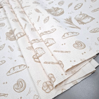 Ткань полотенечная вафельная Хлеб молочный 150 см