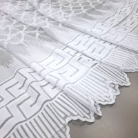 Тюль Гипюр Фрея белый 120 см