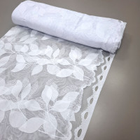 Тюль Гипюр Лоренс белый 150 см