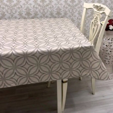 Скатерть с тефлоновым покрытием Оланд бежевый 140*220 см