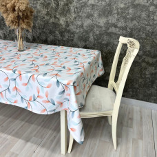 Скатерть с тефлоновым покрытием Листья мультиколор 140*220 см