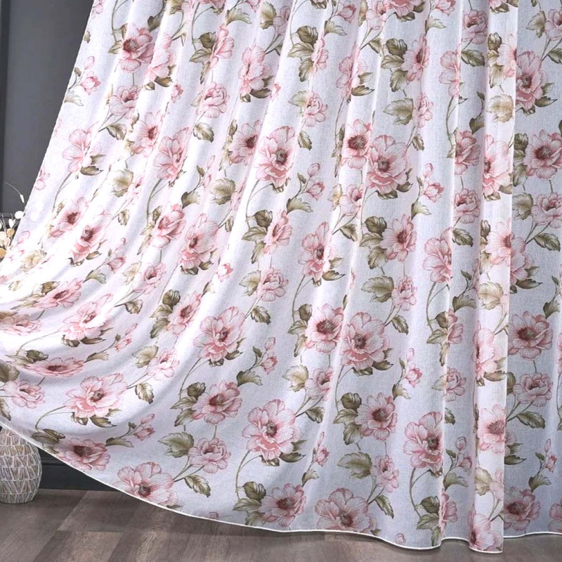 Готовый тюль Каролина красный 300*270 см 30083768