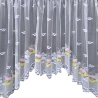 Тюль Арка на кухню Фрукты мультиколор 300*165 см