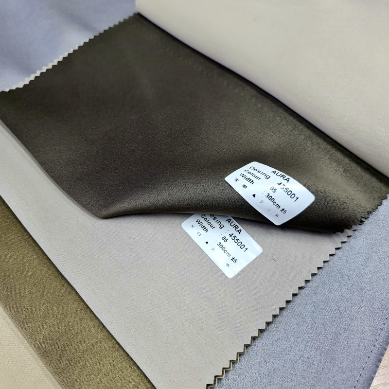 Комплект штор блекаут Aura коричневий 150*270 см 30045505