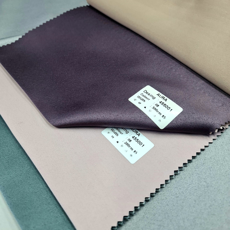 Комплект штор блекаут Aura сизо-фіолетовий 150*270 см 30045508