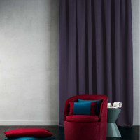 Комплект штор блекаут Aura сизо-фіолетовий 300*270 см