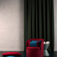 Комплект штор блэкаут Aura тёмная оливка 300*270 см