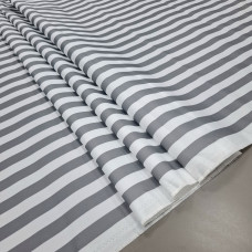 Тканина Оксфорд смужка сірий 135 г/м2